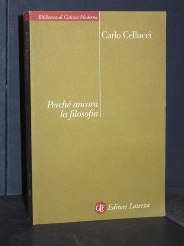 Carlo cellucci perché - -,