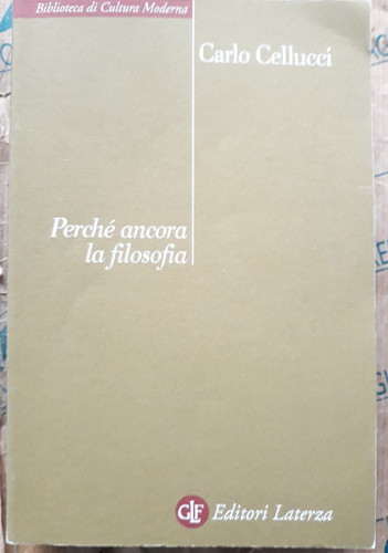 Perche ancora filosofia - la,