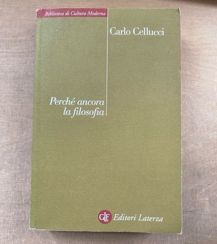 Perché ancora filosofia - perché,
